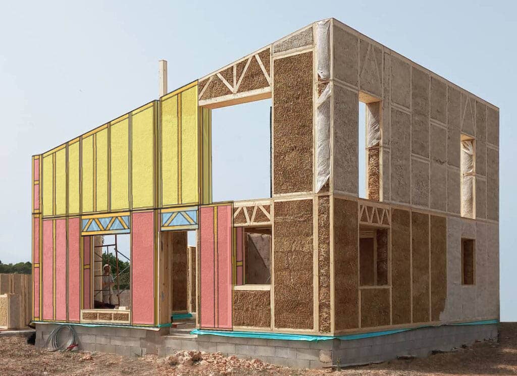 Fusta i Palla, construcción ecológica